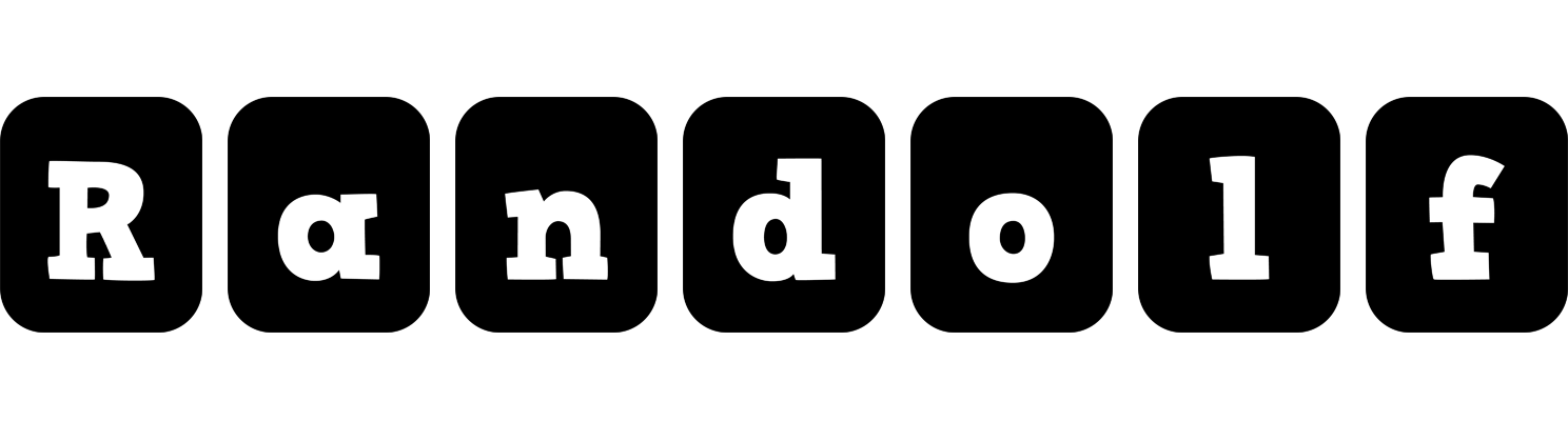 Randolf box logo