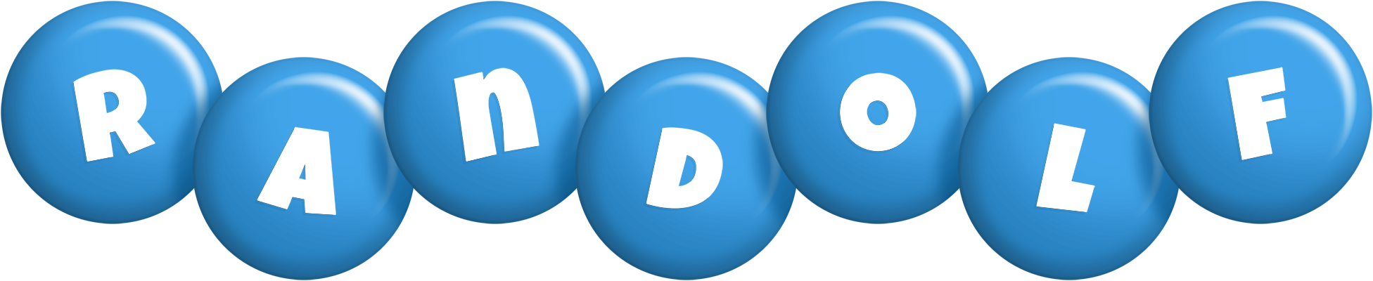 Randolf candy-blue logo