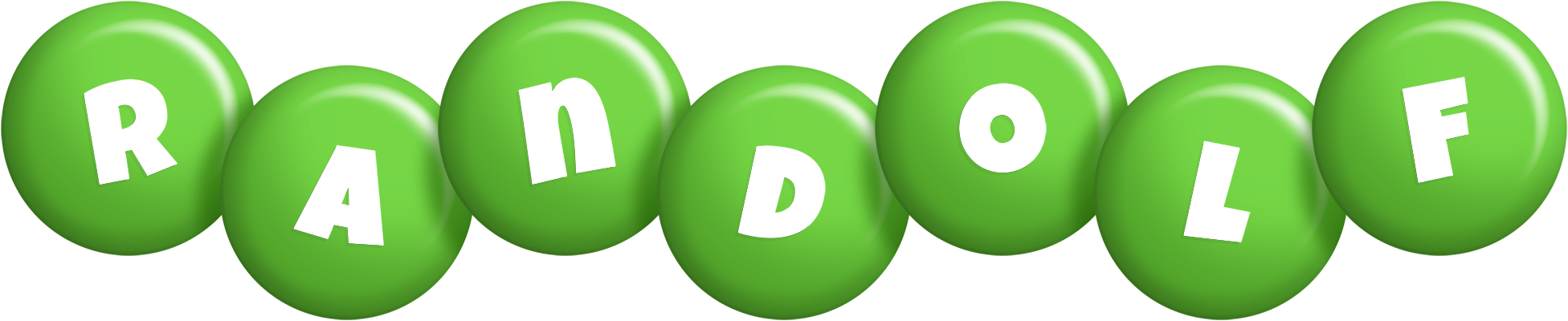 Randolf candy-green logo