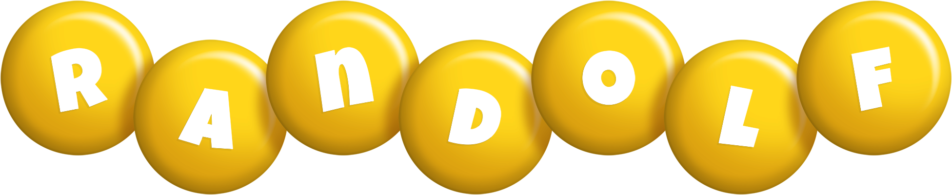 Randolf candy-yellow logo