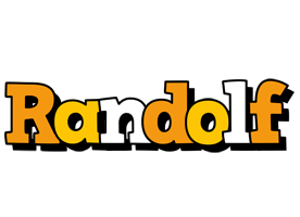 Randolf cartoon logo