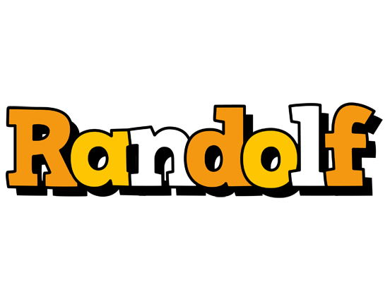Randolf cartoon logo