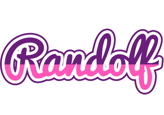 Randolf cheerful logo