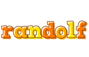 Randolf desert logo