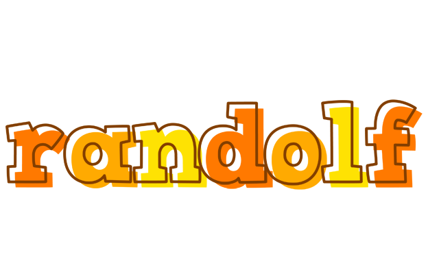 Randolf desert logo