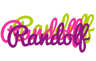 Randolf flowers logo