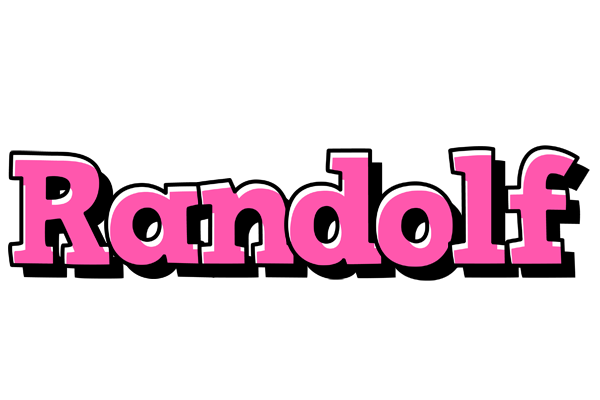 Randolf girlish logo