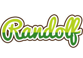 Randolf golfing logo