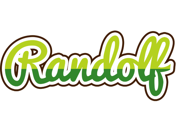 Randolf golfing logo