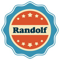 Randolf labels logo