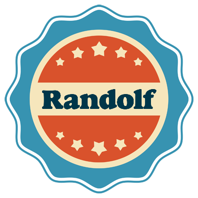 Randolf labels logo