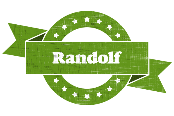 Randolf natural logo