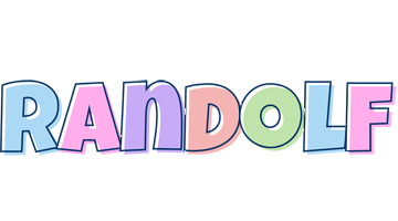 Randolf pastel logo