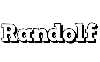 Randolf snowing logo