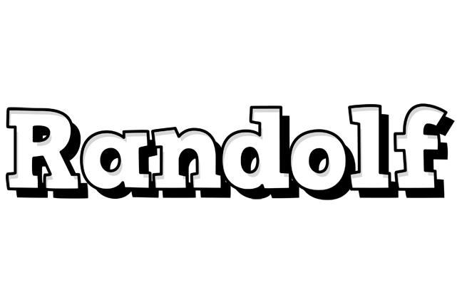 Randolf snowing logo