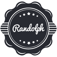 Randolph badge logo