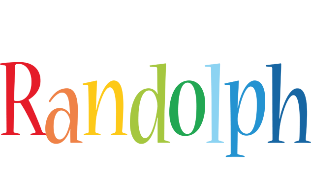 Randolph birthday logo