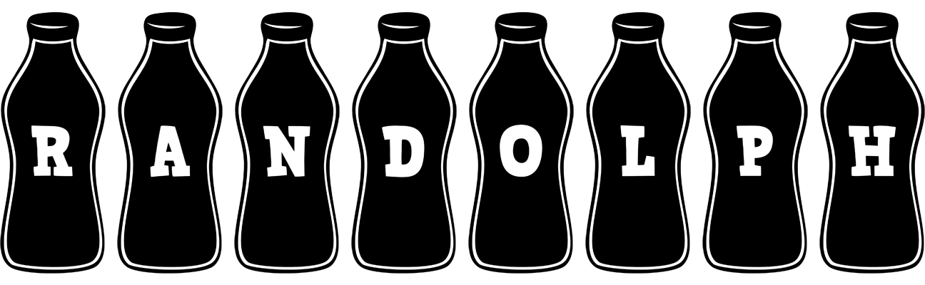 Randolph bottle logo