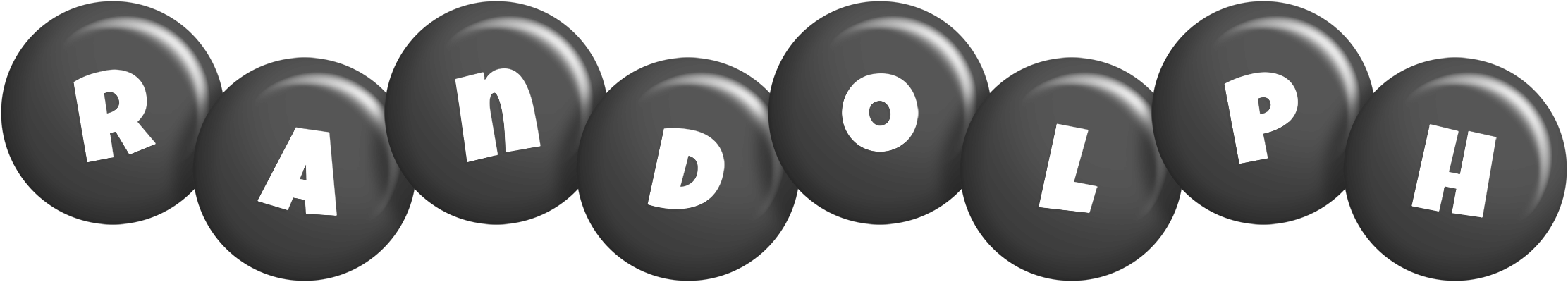 Randolph candy-black logo
