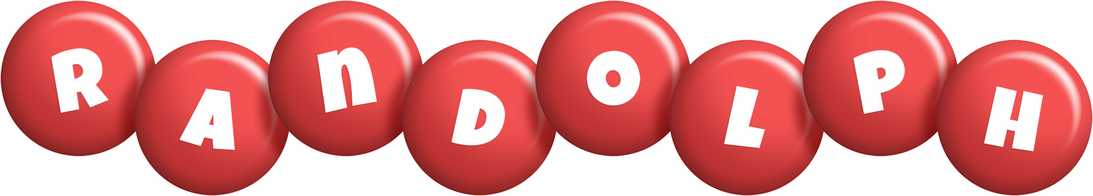 Randolph candy-red logo