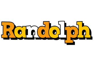 Randolph cartoon logo