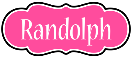 Randolph invitation logo