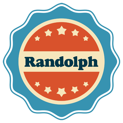 Randolph labels logo
