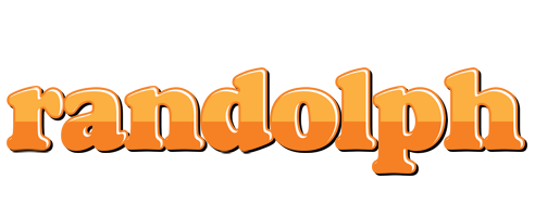 Randolph orange logo