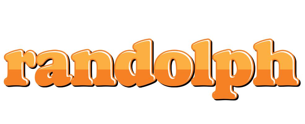 Randolph orange logo