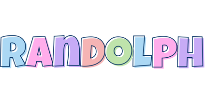 Randolph pastel logo