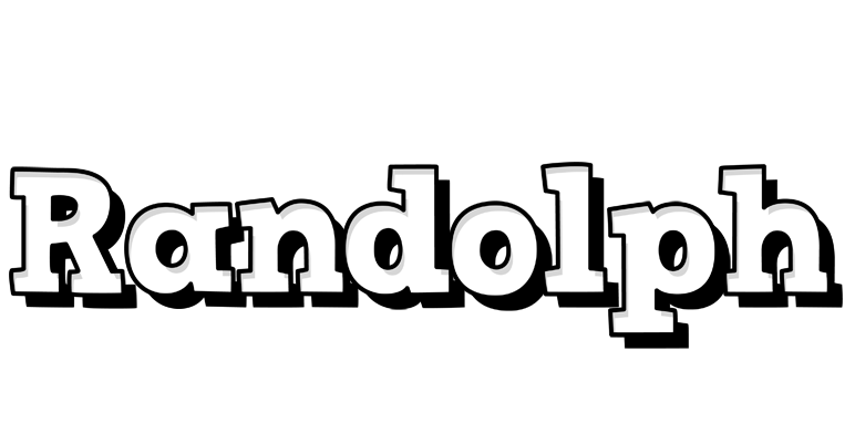 Randolph snowing logo