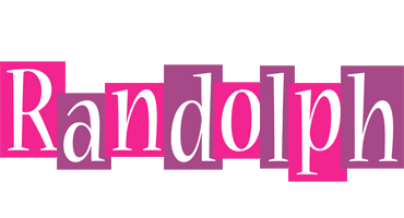 Randolph whine logo