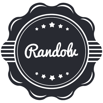 Randolv badge logo