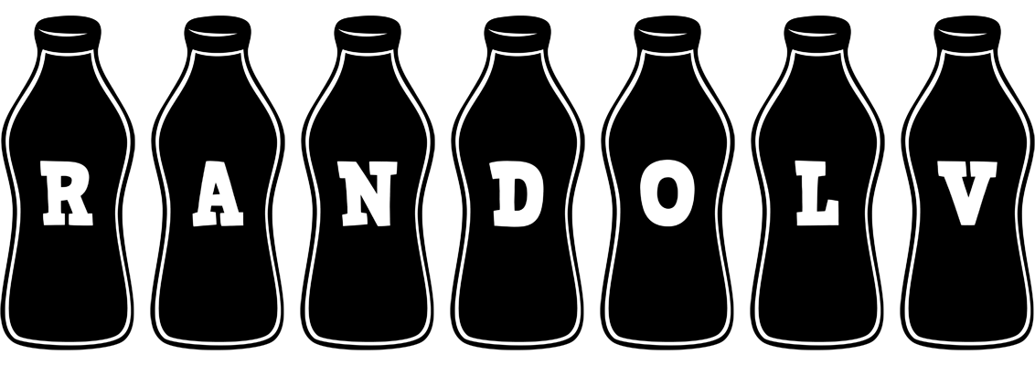 Randolv bottle logo