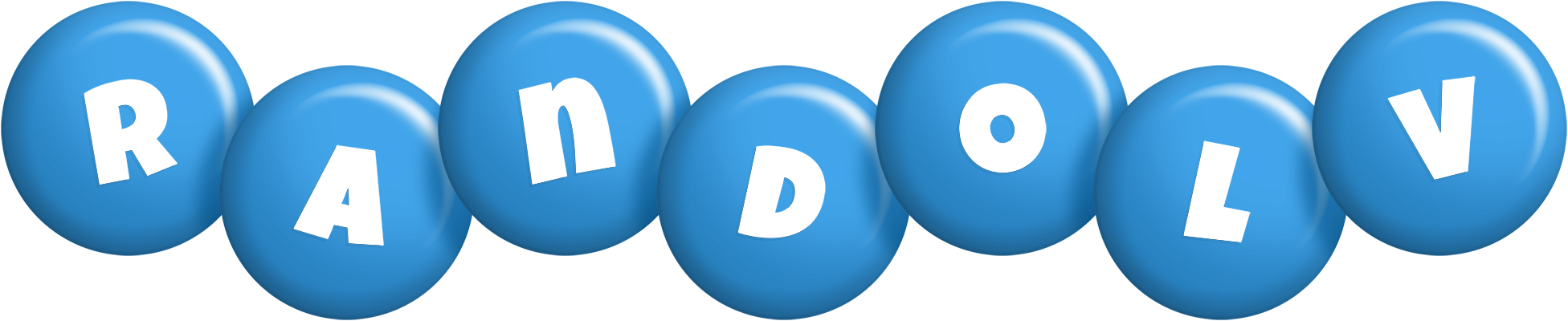 Randolv candy-blue logo