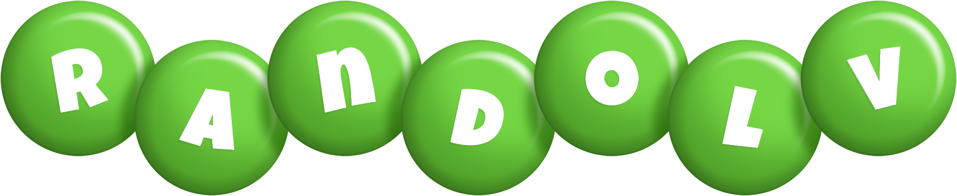 Randolv candy-green logo
