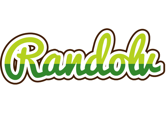 Randolv golfing logo