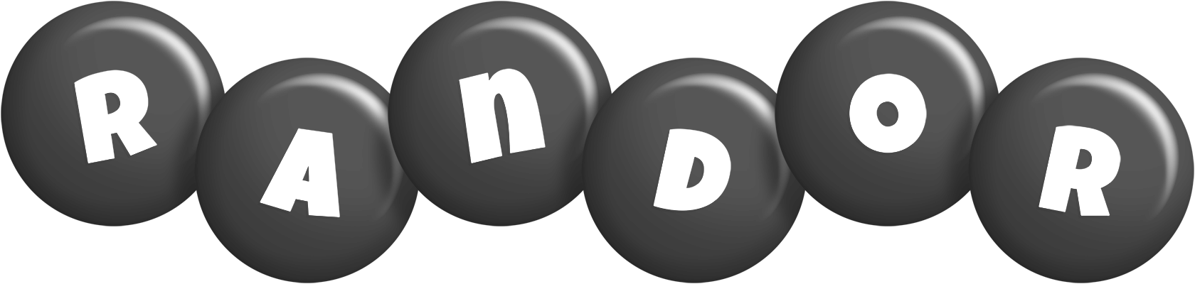 Randor candy-black logo