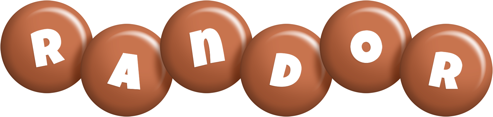 Randor candy-brown logo
