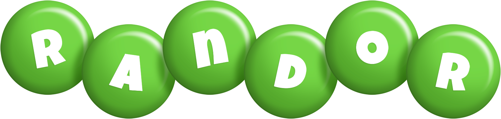 Randor candy-green logo