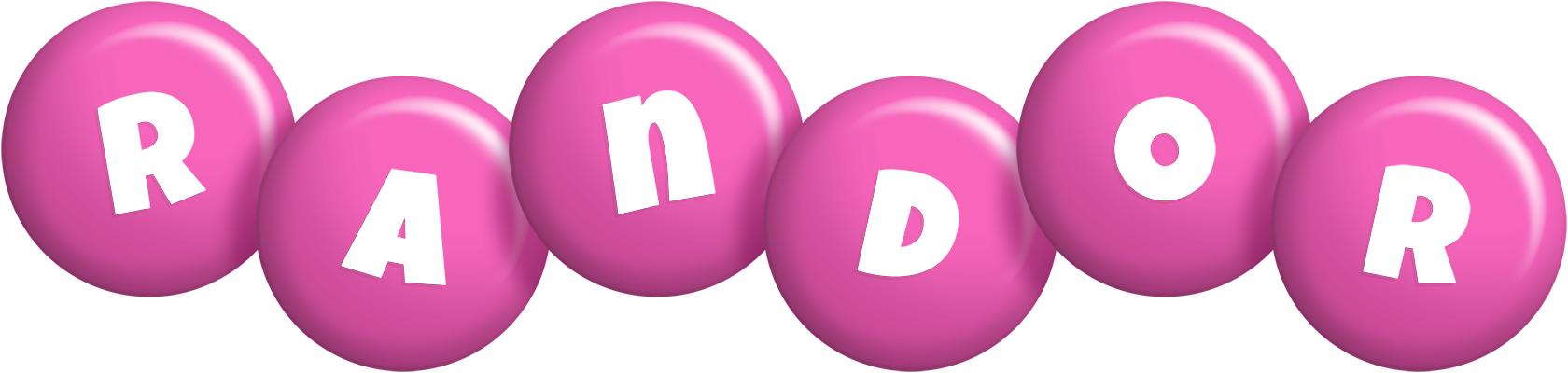 Randor candy-pink logo