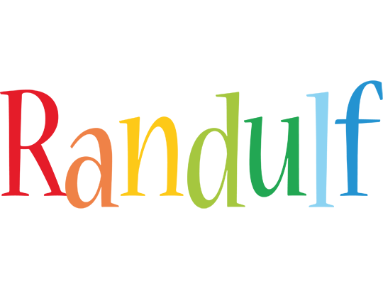 Randulf birthday logo