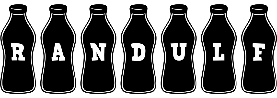 Randulf bottle logo