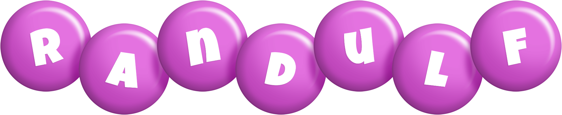 Randulf candy-purple logo