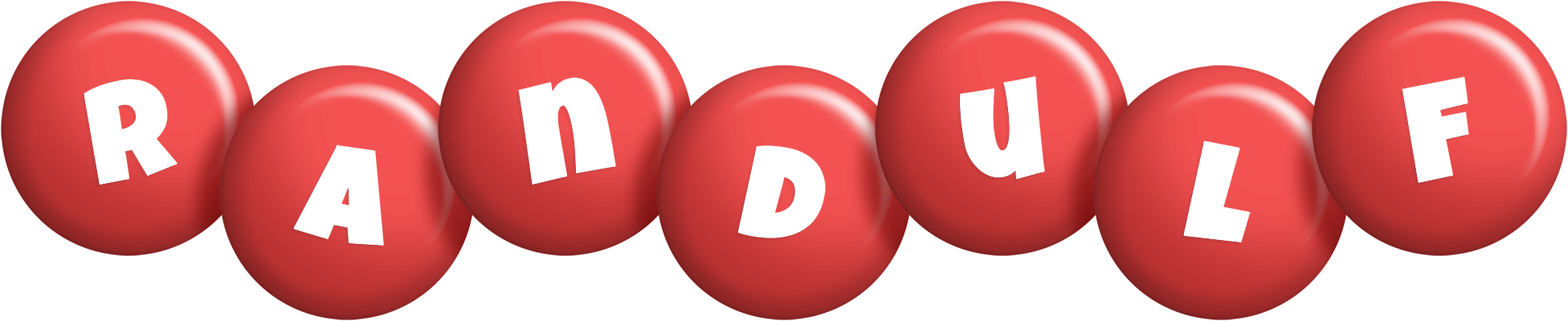 Randulf candy-red logo
