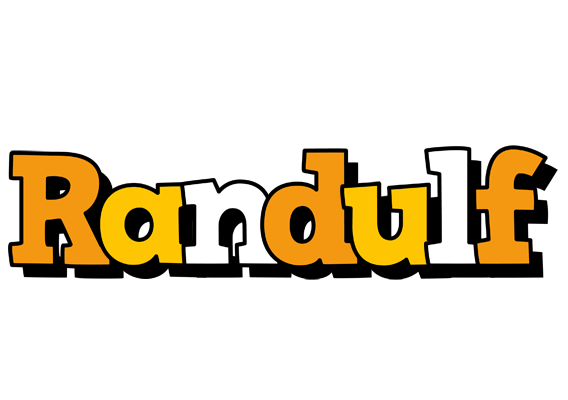 Randulf cartoon logo