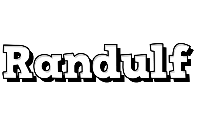 Randulf snowing logo