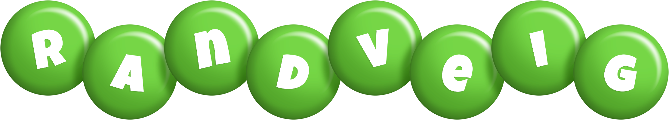 Randveig candy-green logo