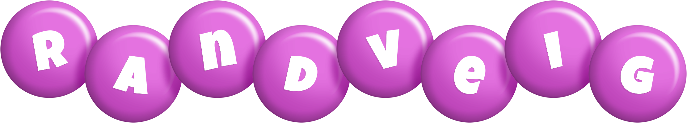 Randveig candy-purple logo