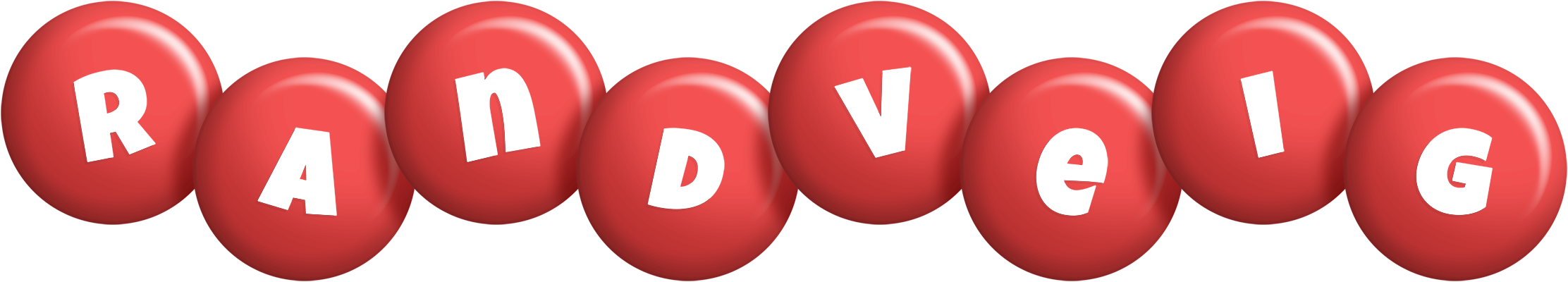 Randveig candy-red logo